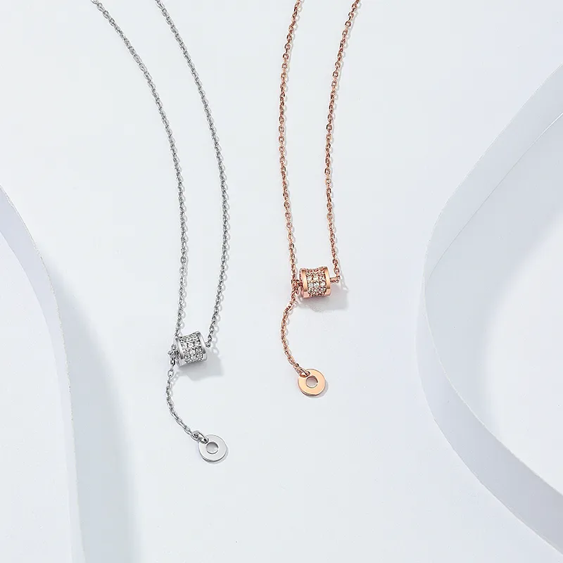 KADER 999 Silver With Gemstones Necklaces Women's Box-2