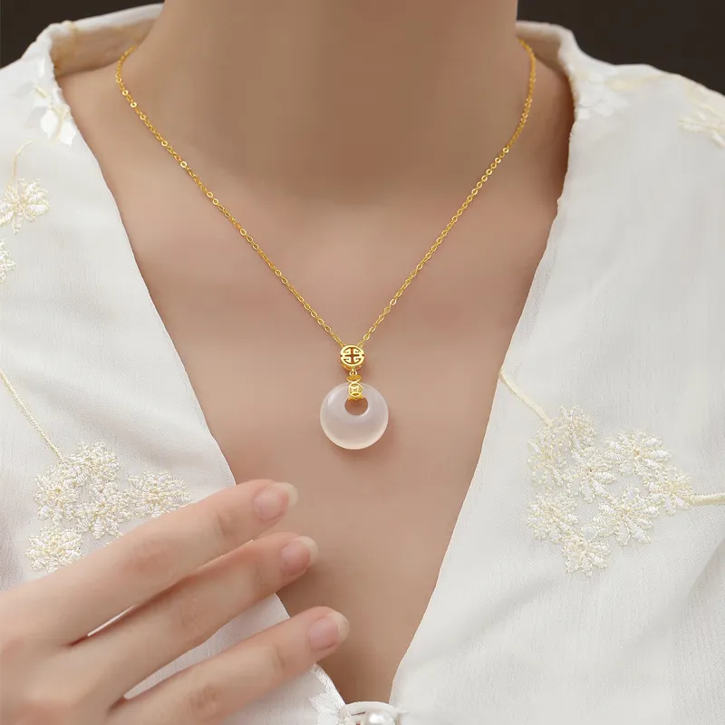 KADER Chalcedony Necklaces Women's-1