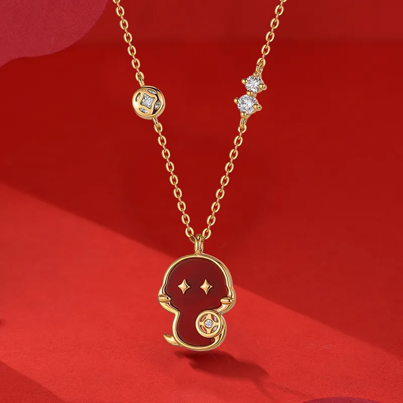 KADER Peace And Joy Series Jade Necklaces Women's-3