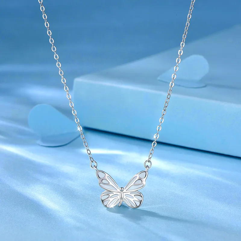 KADER 925 Sterling Silver Necklaces Women's Silver-2