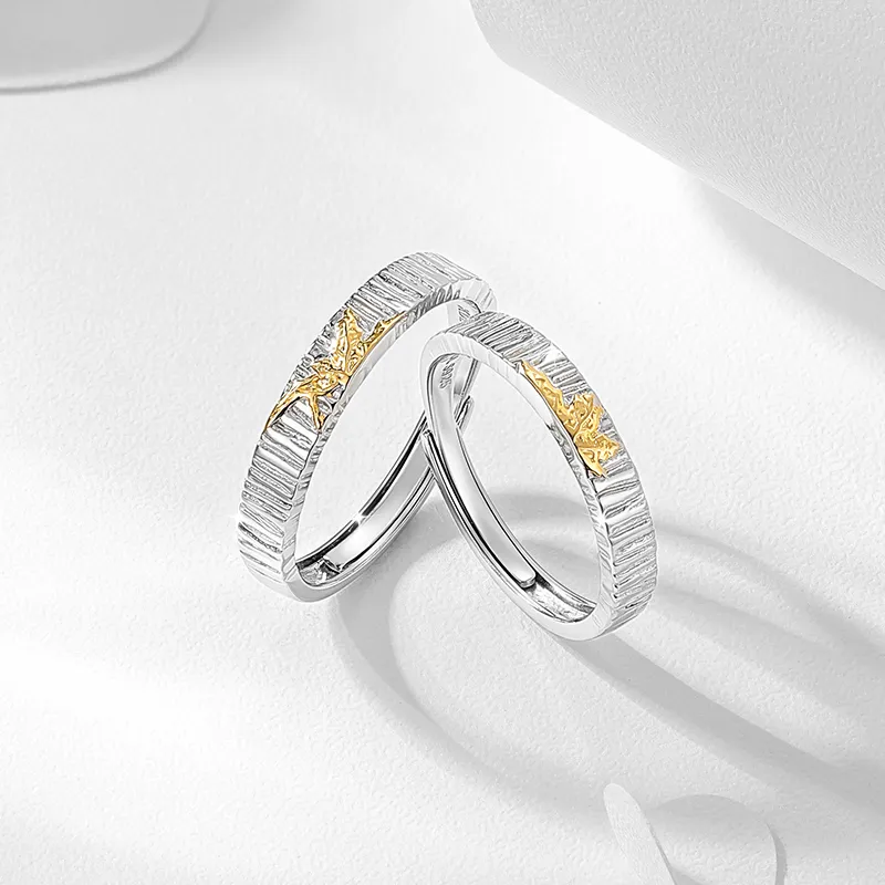 KADER Love Frequency Series S925 Silver Rings Unisex-3