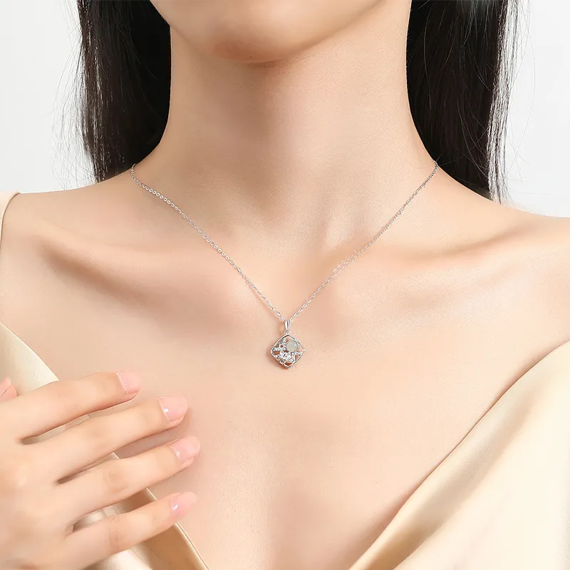 KADER 925 Sterling Silver Necklaces Women's-1