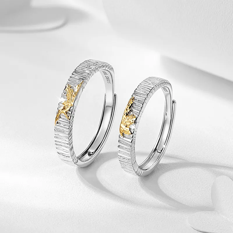 KADER Love Frequency Series S925 Silver Rings Unisex-4
