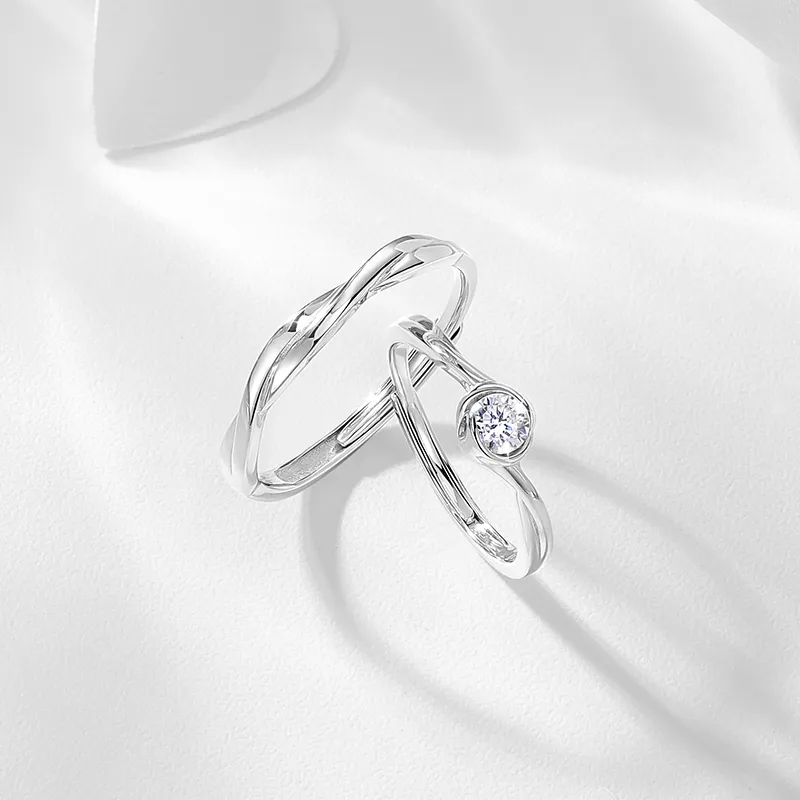 KADER 925 Sterling Silver Rings Unisex-4