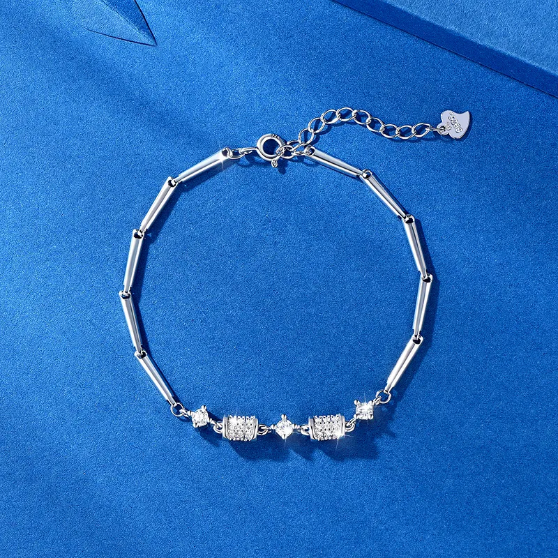 KADER 925 Sterling Silver Bracelets Women's Silver Box-3