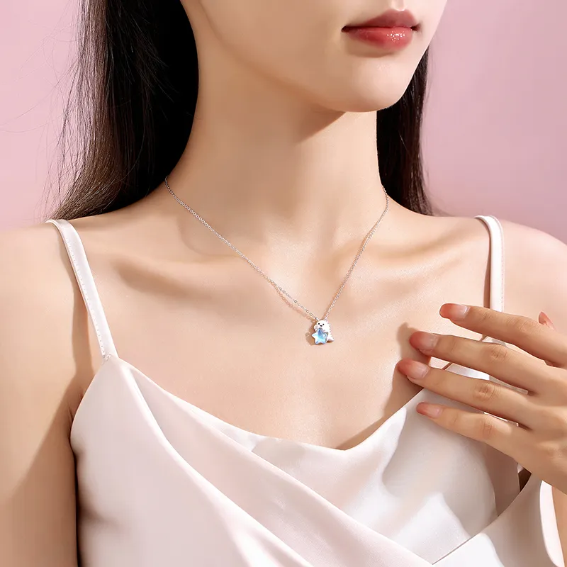 KADER 925 Sterling Silver Necklaces Women's-1