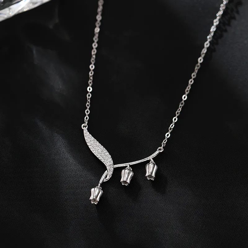 KADER 925 Sterling Silver Necklaces Women's-3