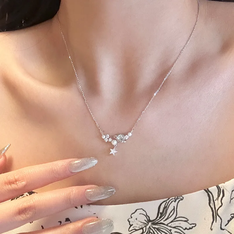 KADER 925 Sterling Silver Moonstone Necklaces Women's-3
