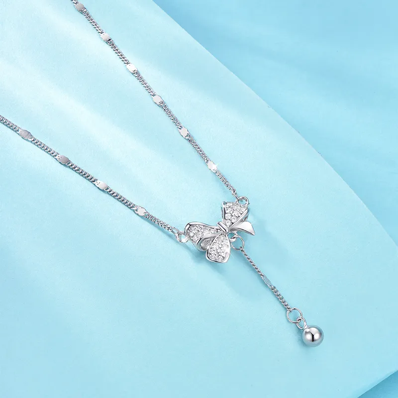 KADER 925 Sterling Silver Necklaces Women's Silver-2
