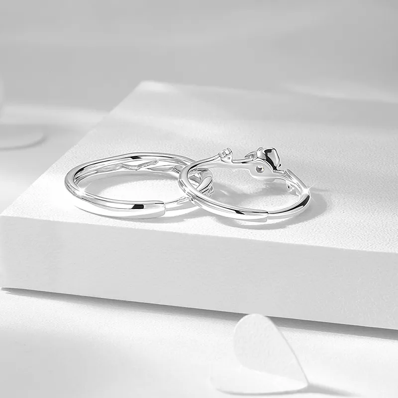 KADER 925 Sterling Silver Rings Unisex-4