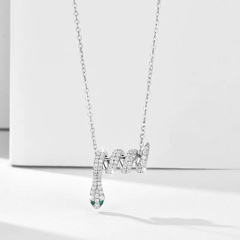 KADER 925 Sterling Silver Necklaces Women's Silver, Bestie Style Commemoration Box-2