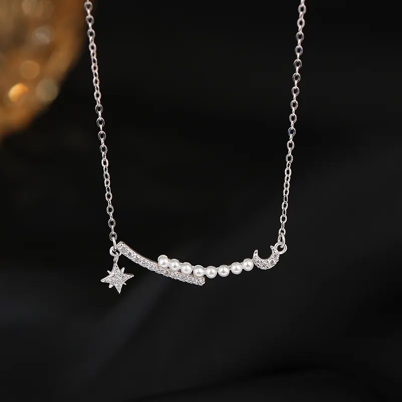 KADER 925 Sterling Silver Necklaces Women's Silver Box-2