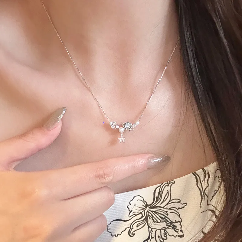 KADER 925 Sterling Silver Moonstone Necklaces Women's-2