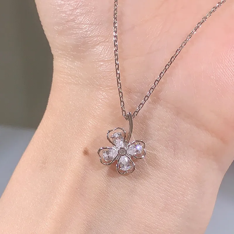 KADER 925 Sterling Silver Necklaces Women's Silver Box-4