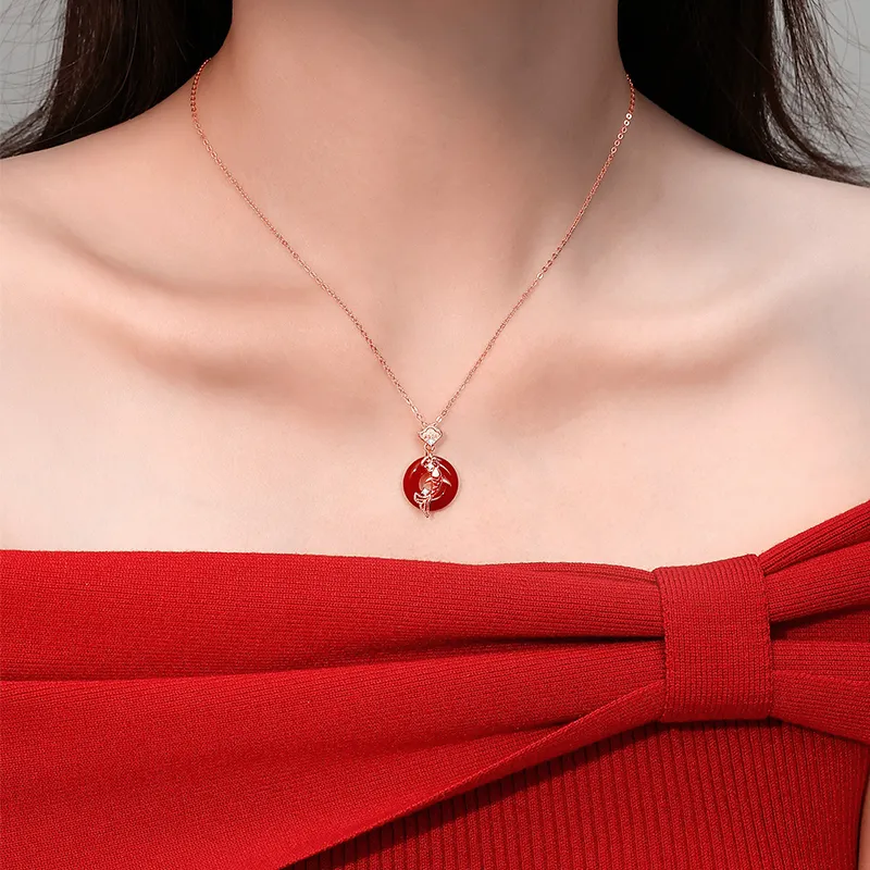 KADER Peace And Joy Series Agate Necklaces Women's-4