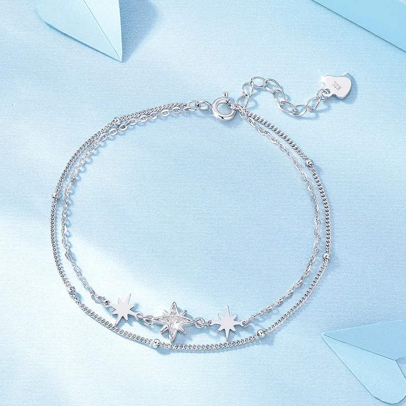 KADER 925 Sterling Silver Bracelets Women's Silver Box-2