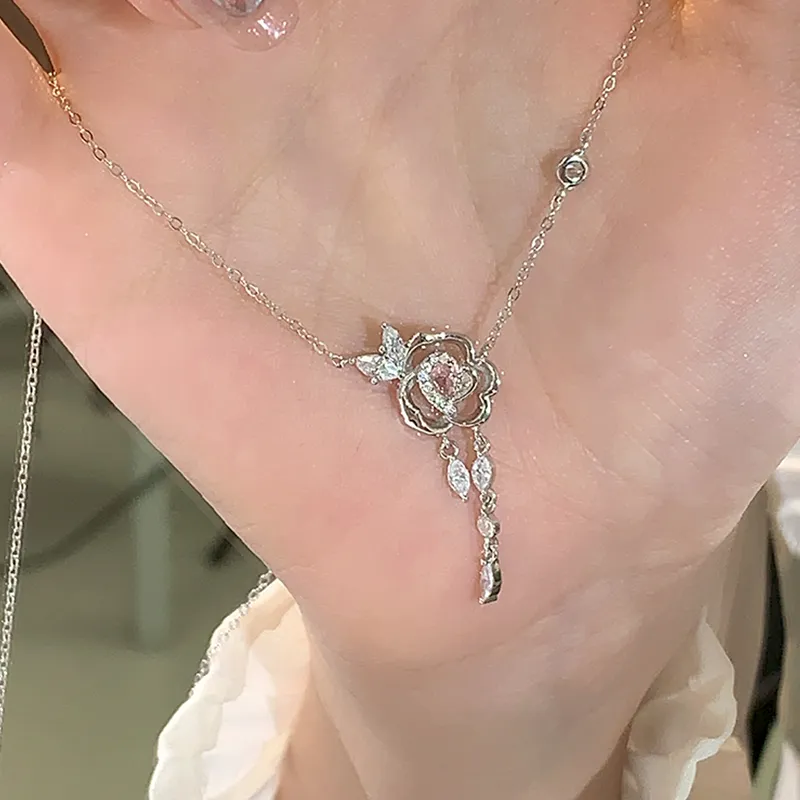 KADER S925 Silver Necklaces Women's-2