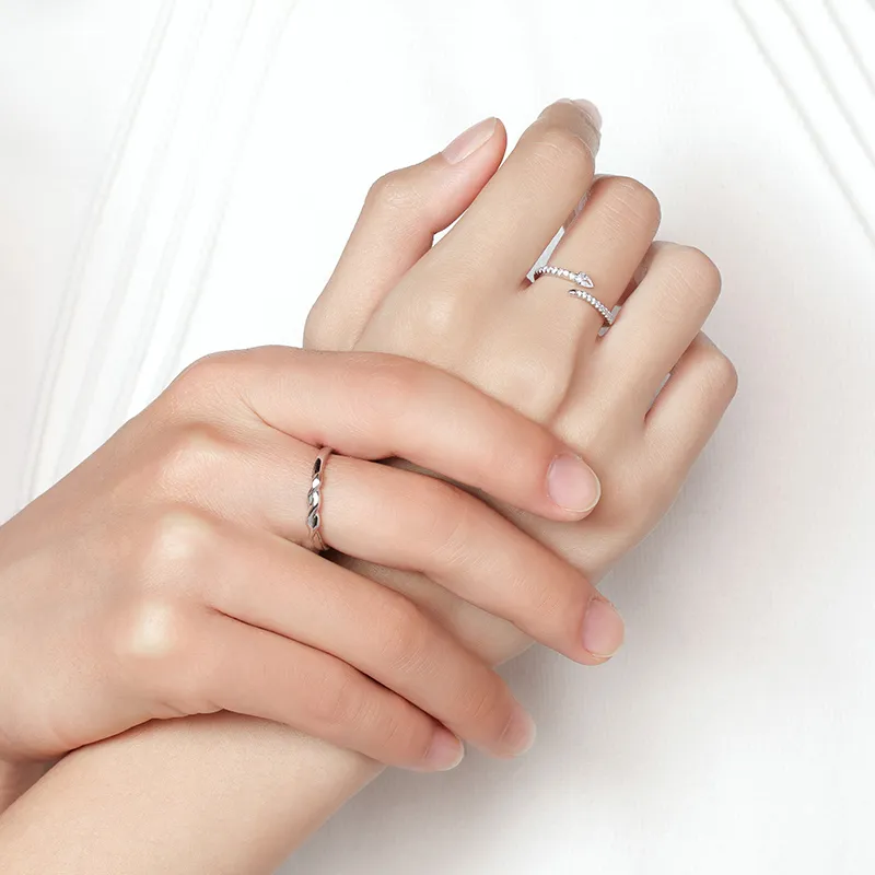 KADER 925 Sterling Silver Rings Unisex-7