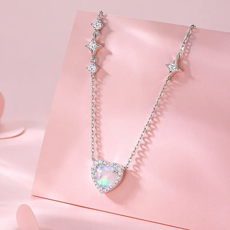 KADER 925 Sterling Silver Necklaces Women's Silver-3