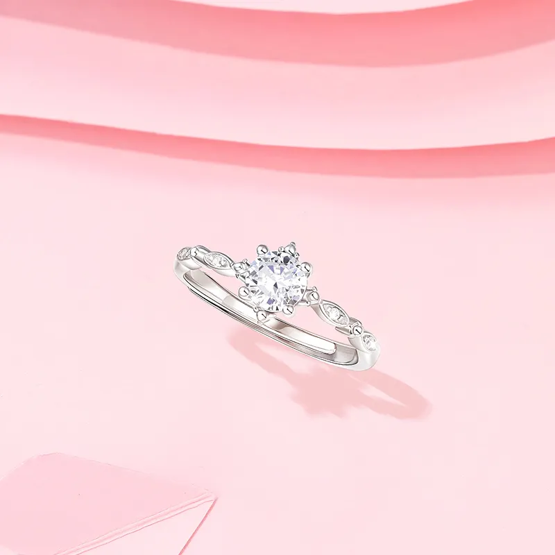 KADER 925 Sterling Silver Rings Women's Silver-1