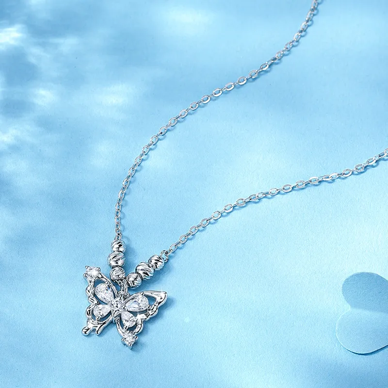 KADER 925 Sterling Silver Necklaces Women's-5
