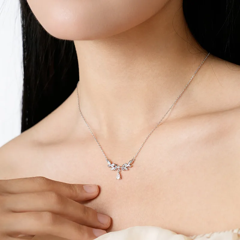 KADER 925 Sterling Silver Necklaces Women's-7