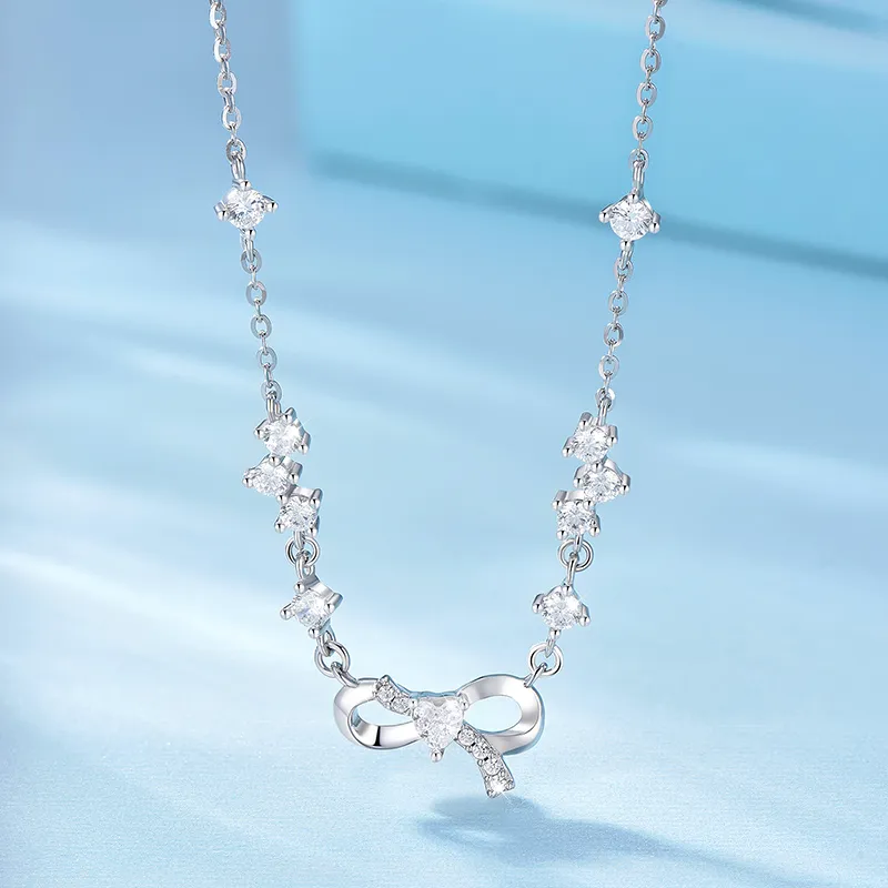 KADER 925 Sterling Silver Necklaces Women's Silver, Gift Box Set-2