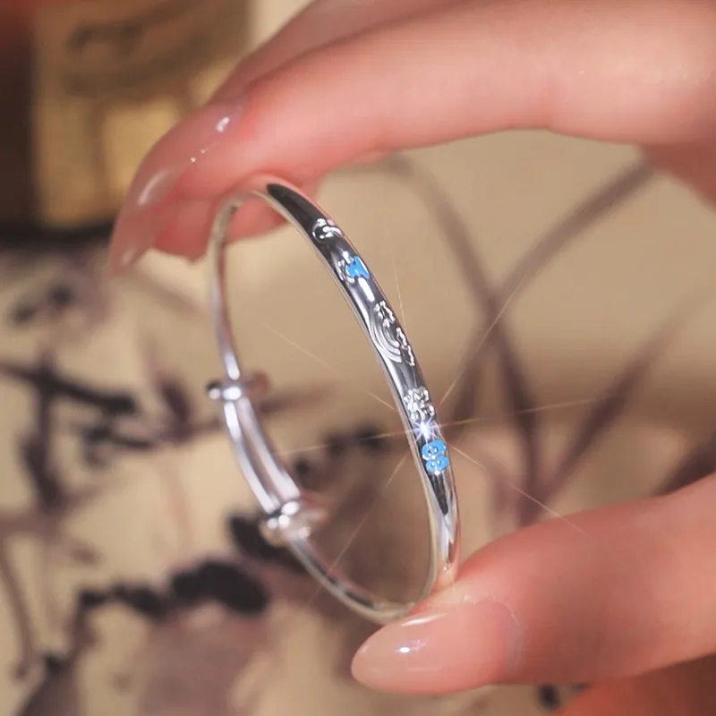 KADER 999 Fine Silver Bangles Kids' Silver Box-3