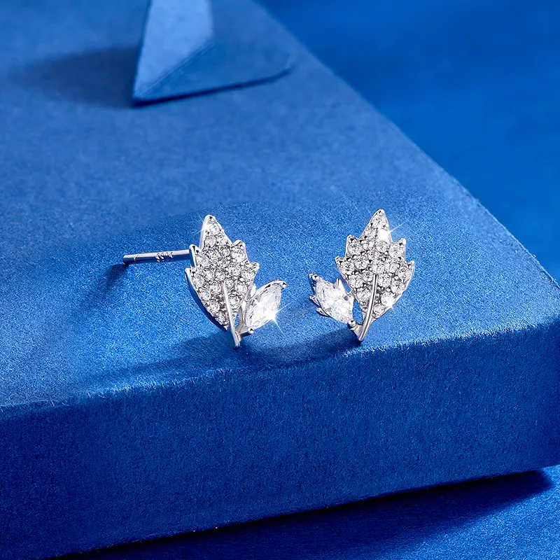 KADER 925 Sterling Silver Stud Earrings Women's Silver Snake Year Box-2