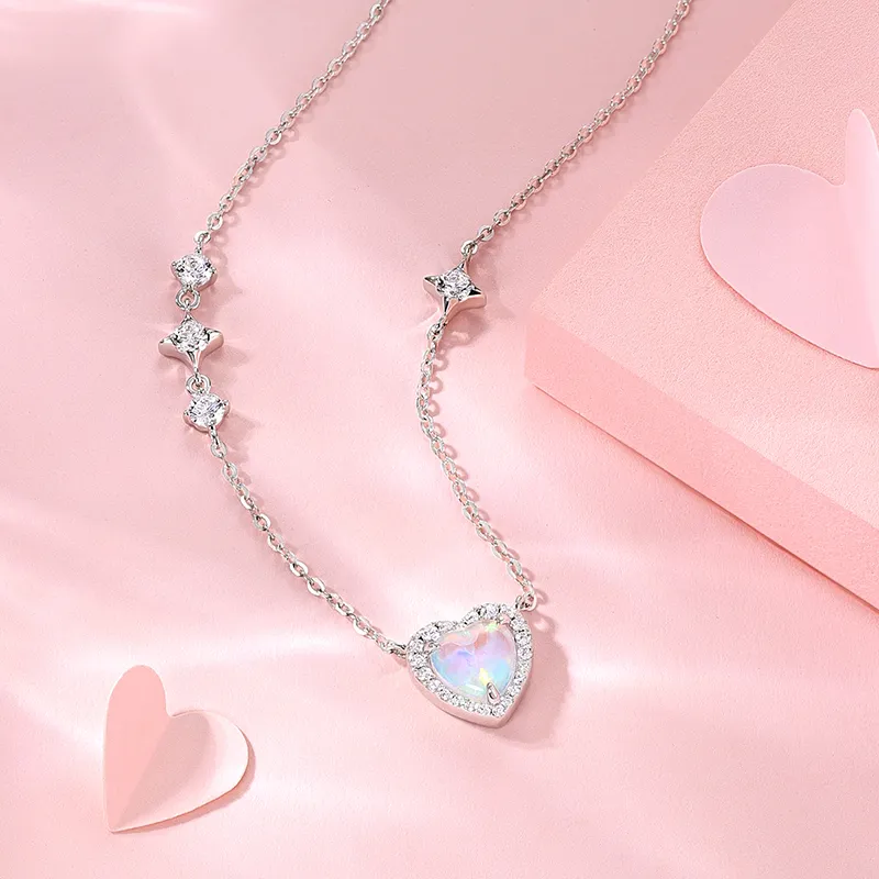 KADER 925 Sterling Silver Necklaces Women's Silver-5