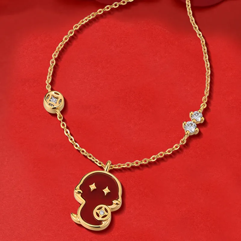 KADER Peace And Joy Series Jade Necklaces Women's-4