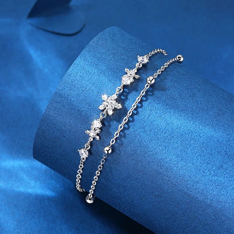 KADER 925 Sterling Silver Bracelets Women's Silver-3
