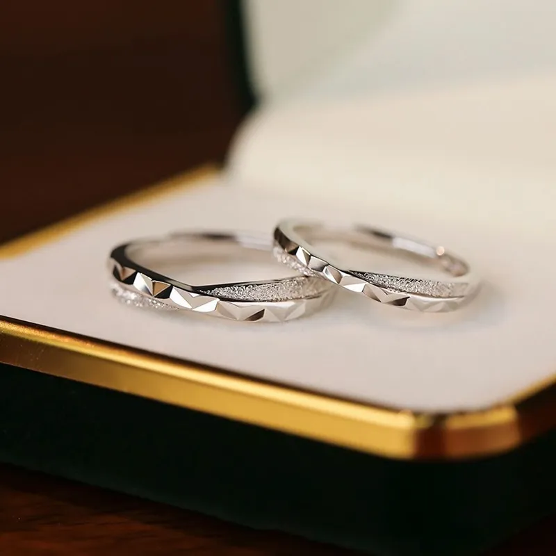 KADER 925 Sterling Silver Rings Unisex Silver-3