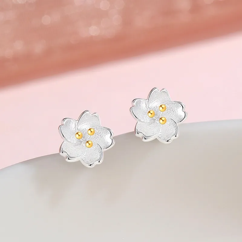 KADER 925 Sterling Silver Stud Earrings Women's Silver-3