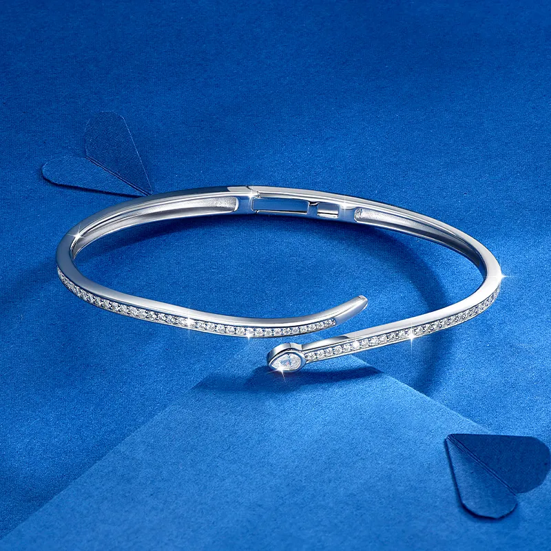 KADER 999 Fine Silver Bangles Women's Silver-3