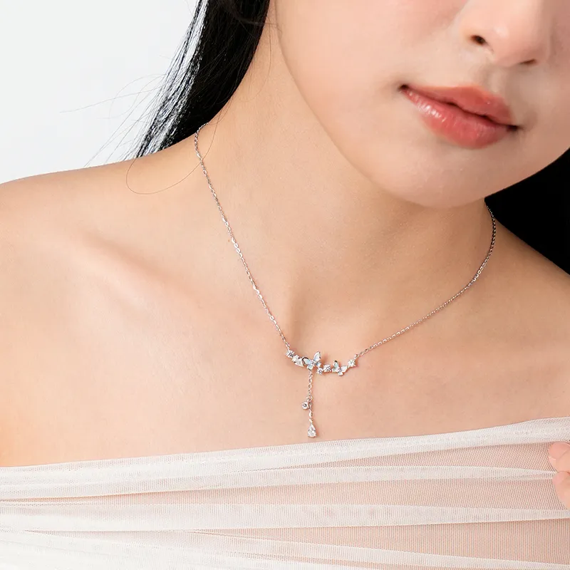 KADER 925 Sterling Silver Necklaces Women's-3