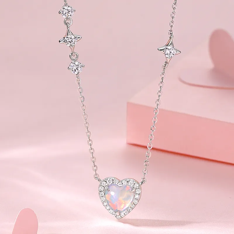 KADER 925 Sterling Silver Necklaces Women's Silver-2