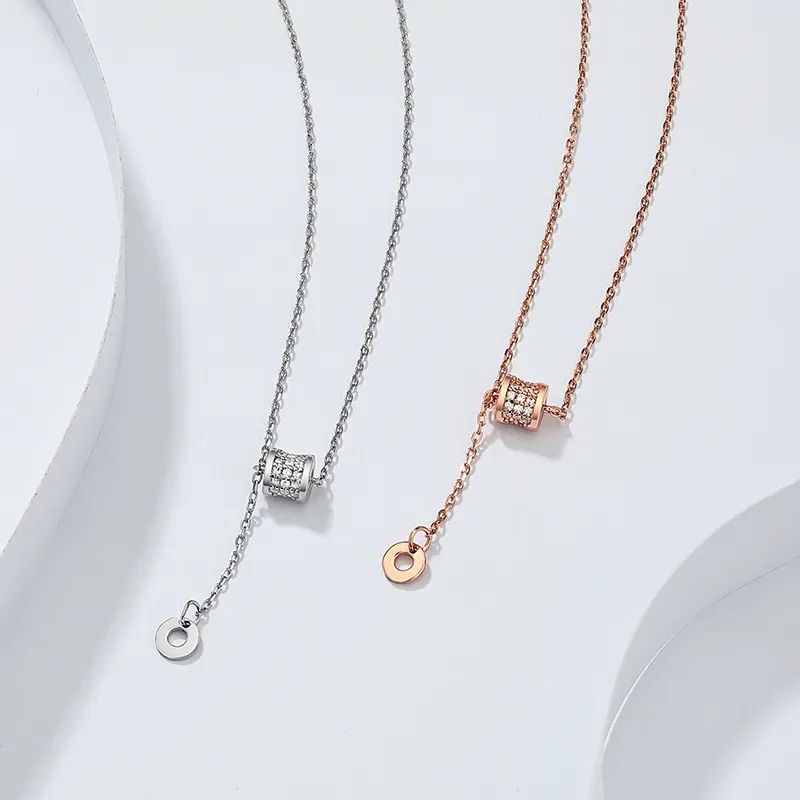 KADER 999 Silver With Gemstones Necklaces Women's Box-1