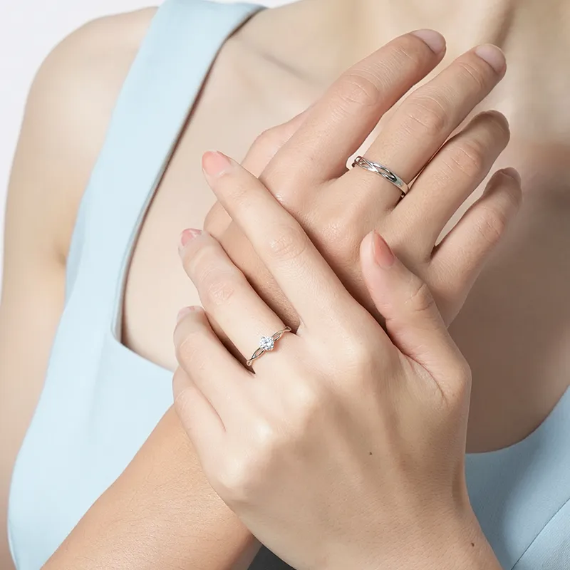 KADER Sterling Silver Rings Unisex Silver-11