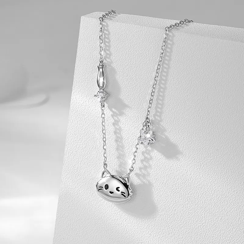 KADER 925 Sterling Silver Necklaces Women's Silver-3