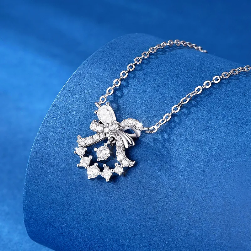 KADER 925 Sterling Silver Necklaces Women's Silver Gift Box Sets-3