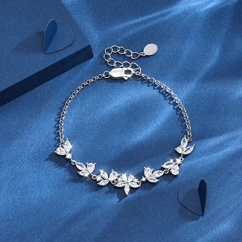 KADER 925 Sterling Silver Bracelets Women's Silver Girlfriend Birthday Anniversary Gift Product-3