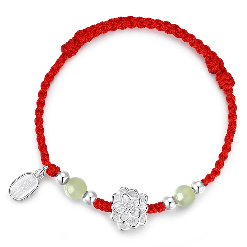 KADER Bracelets Pale Greenish White Jade Women's-1