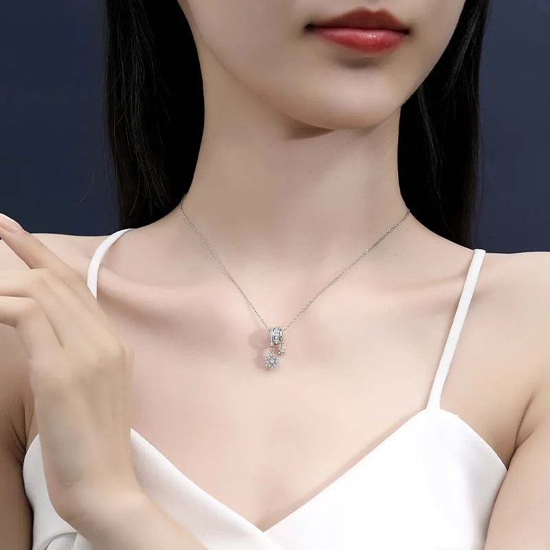 KADER 925 Sterling Silver Necklaces Women's Silver-1