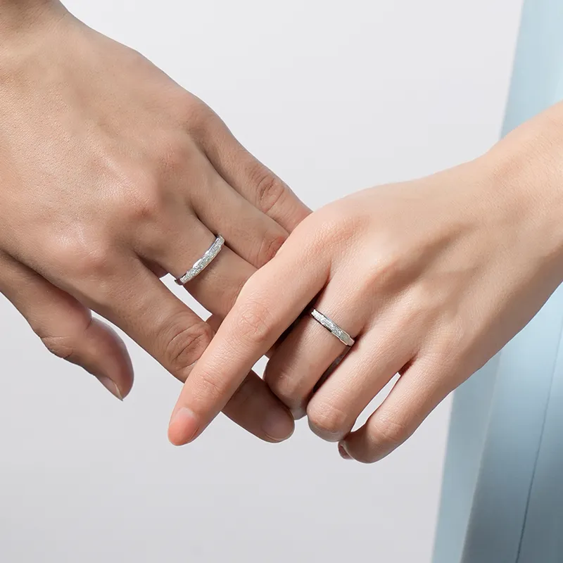 KADER 925 Sterling Silver Rings Unisex Silver Box-7