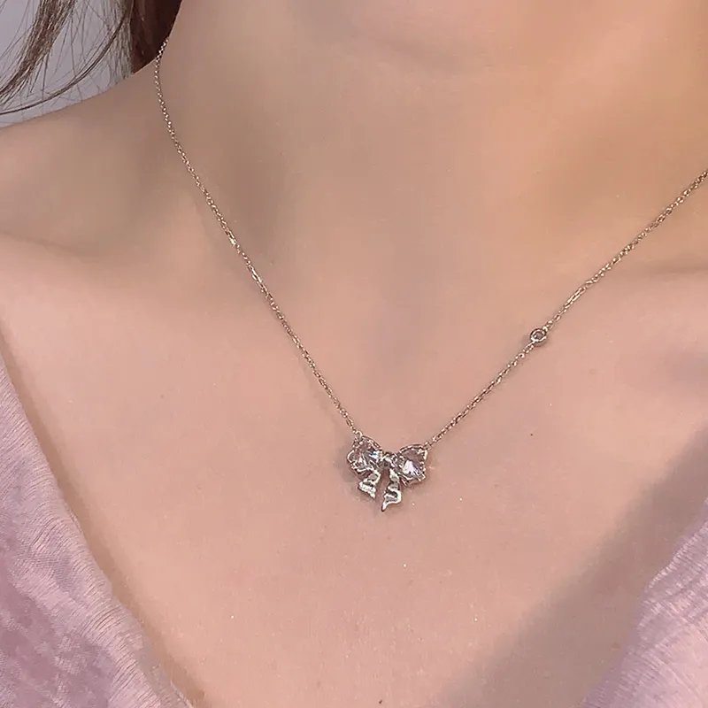 KADER S925 Silver Necklaces Women's-3