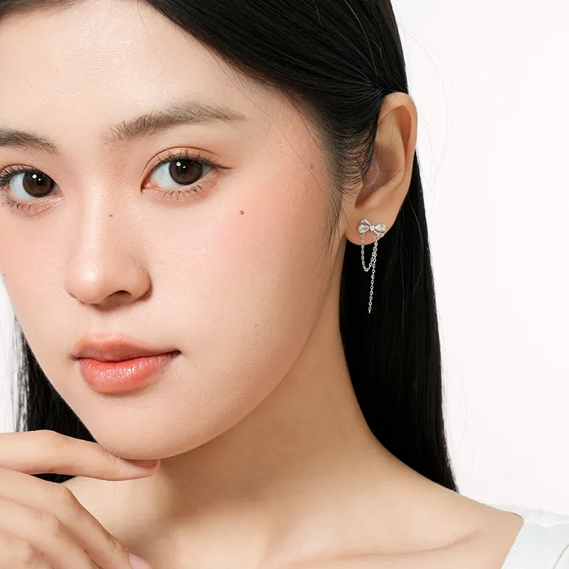 KADER Dynamic Connection Series 999 Fine Silver Earrings Women's-3