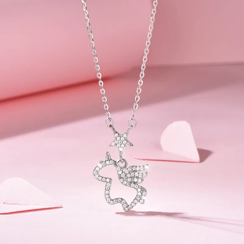 KADER 925 Sterling Silver Necklaces Women's-3