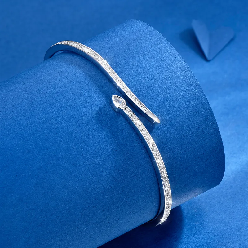 KADER 999 Fine Silver Bangles Women's Silver-2