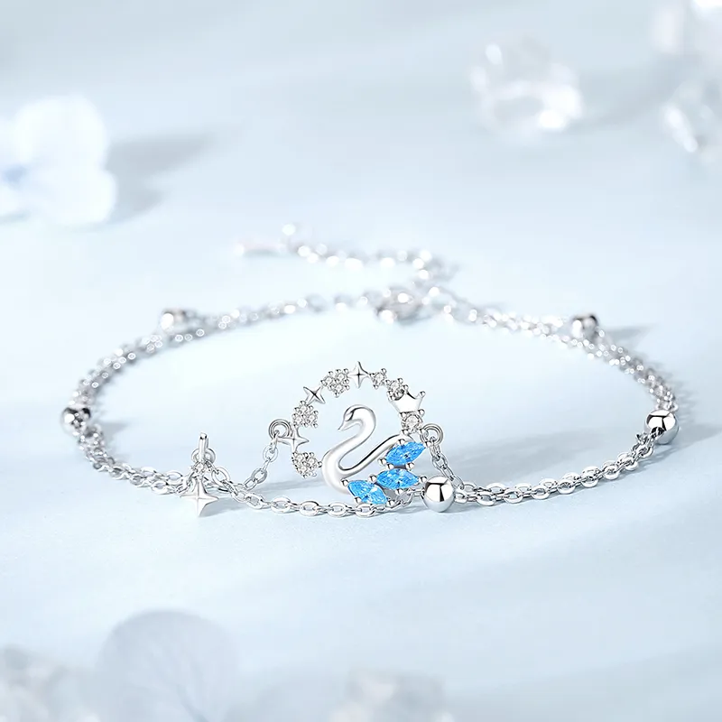 KADER 925 Sterling Silver Bracelets Women's Silver-3